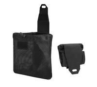 Sport Molle Dump Pouch, Foldable Dump Bag Mesh Drawstring Utility MOLLE Pouch for Camping Hiking Hunting Cycling Adventure