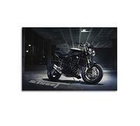 Sport Motorcycle Poster Triumph Street Triple 675 Poster Decorative Painting Canvas Wall Posters And Art Picture Print Modern Family Bedroom Decor Posters 16x24inch(40x60cm)