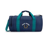 Sport Nylon Large Barrel Bag - male - Fred Perry - Weekend Bags - Blue - ONE SIZE - Bags ONE SIZE