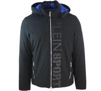 Sport Padded Vertical Logo Black Jacket Plein Sport Black M