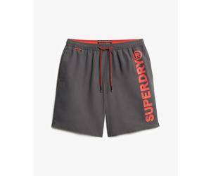 Sport-pattern swim shorts Superdry Gris S