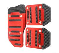 Sport Pedal Cover Set Manual Cars SUVs Non-Slip(Manual Red)