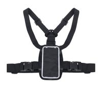 Sport Phone Chest Holder Strap Harness Running Cycling Adjustable Secure Grip HQ