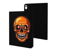 Sport Rugby Footballer Skull Football Cute Tablet Case Unisex Slim Hard Protective Cover Compatible with iPad 9th/ 8th/ 7th