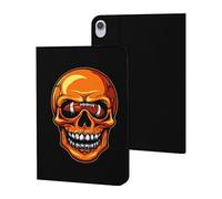Sport Rugby Footballer Skull Football Cute Tablet Case Unisex Slim Hard Protective Cover Compatible with iPad 9th/ 8th/ 7th