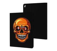 Sport Rugby Footballer Skull Football Cute Tablet Case Unisex Slim Hard Protective Cover Compatible with iPad 9th/ 8th/ 7th