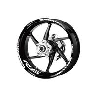 Sport Scooter Motorcycle Decal Set Decorative Wheel Wheel Rim Reflective Waterproof Sticker for Y&amaha YZF R6(Style 4)