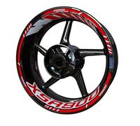 Sport Scooter Motorcycle Hub Sticker Wheel Decal Rim Sticker Logo Front and Rear Set for Y&amaha Xsr 900 700(CStyle 10)