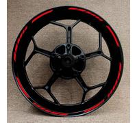 Sport Scooter Motorcycle Hub Stickers Reflective Rim Decal Decorative Protection Refitted for Hornet 1000 900 600 400 250(Style 1)