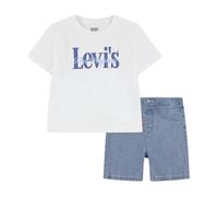 Levi's Kids Wear Levi's Baby Boys AOP Logo T-Shirt and Shorts Set in White - White - 12 months
