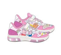 Sport Shoe PVC Sole with Peppa Pig Lights Pink - T027 | Female Cerdà
