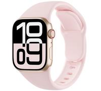 Sport Silicone Compatible with Apple Watch Strap 41 mm 40 mm 38 mm 46 mm 45 mm 44 mm 42 mm 49 mm Women Men Soft Replacement Straps for iWatch Series 10 9 8 7 6 5 4 3 2 1 SE Ultra, 38/40/41/42mm(Series