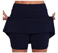 Sport Skirts for Women UK Clearance Petite Stretchy High Waisted Golf Tennis Skorts Athletic Pleated Skirts with Inner Yoga Leggings Running Cycling Activewear Shorts, Plus Size S-5XL