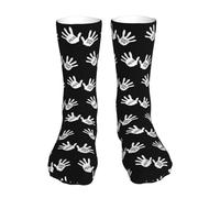 Sport Socks Umbrella-Academy - Klaus-Hands Stretchy Running Socks Durable Casual Sock For Womens Tennis Cycling 8.5X40Cm