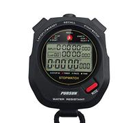 Sport Stopwatch Timer with 100X2laps Split Memory/0.001second Timing,Professional Recall Stop Watch Large Display Alarm Clock Multifunctional for Coach Referee Swimming Running Marathon Competition