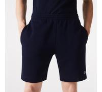 Sport Straight Shorts in Cotton Mix Navy Blue