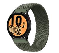 Sport Straps Compatible for Samsung Galaxy Watch 3 45mm/Galaxy Watch 46mm/Gear S3 Frontier Classic, 22mm Nylon Fabric Bracelet Band for Huawei Watch 3 pro/GT/GT2/GT3, Inverness Green 22mm-XXS