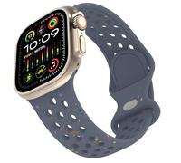 Sport Straps for Apple Watch Ultra 2 49mm, Silicone Bracelet Soft Replacement Colored Band Adjustble Strap for iWatch Ultra 49mm 46mm 45mm 44mm 42mm iWatch Series 10 9 8 SE2 7 6 SE 5 4 3 2 1