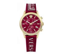 Sport Tech Chronograph Rubber Watch - female - Versace - Watches - Red - ONE SIZE - Accessories ONE SIZE