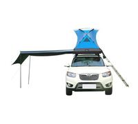 Sport Tent 2 Man Inflatable Car Roof Top Tents with Pump and Awing,4 Season Waterproof and Sun Resitant Camping Dome Roof Top Tents Camping Tent for SUV, Truck and Universal Car