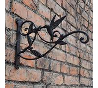 Sport Tent Heavy Duty Cast Iron Hanging Basket Bracket Anti Metal Wall Shelf Bracket Hook