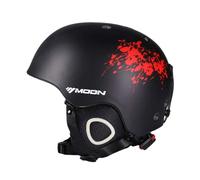 Sport Tent Ski Helmet with Removable Thickened Earmuffs,Outdoor Snow Helmet Sports Bike Skiing Winter Cycling Sport Helmet for Men Women Snowboarding Skiing (Medium(55-58cm), Red)