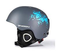 Sport Tent Ski Helmet with Removable Thickened Earmuffs,Outdoor Snow Helmet Sports Bike Skiing Winter Cycling Sport Helmet for Men Women Snowboarding Skiing (Small(52-55cm), Blue)