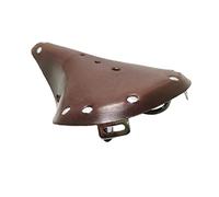 Sport Tent Vintage Bicycle Saddle Classic Leather Bike Seat Comfortable City Touring Road Bike MTB Saddles (Khaki)