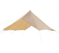 Sport Tent Waterproof Sunshade for 4M 5M 6M Dual Doors Bell Tent, Heavy Duty Top Cover Roof Shelter for Cotton Tent (For 6M dual doors tent)