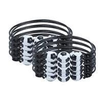 Sport Theme Charm Bracelets for Girls | Team Fan Favorites, Ideal Sports Bracelets for Kids, Party Favors, and Gifts, Plastic