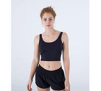 Hurley Solid Active Sports Top Black M Women