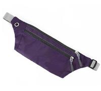 Sport Waist Pack Waist Bag Sports Phone Men's Belt Bag Ultra-Thin Waterproof Mini Fanny Pack Women Run Light Waist Pouch for Running Jogging(Purple)