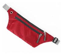 Sport Waist Pack Waist Bag Sports Phone Men's Belt Bag Ultra-Thin Waterproof Mini Fanny Pack Women Run Light Waist Pouch for Running Jogging(Red)