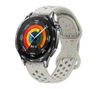 Sport Watch Strap for Amazfit Bip 6/5 Unity/Stratos 3/2/2S/Pace, 22mm Breathable Silicone Replacement Band for Amazfit GTR 47mm/GTR 4/3/3 Pro/2/Balance 46mm/Balance 2/Helio/Active Max