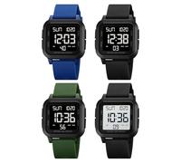 Sport Watches for Men | Backlight Waterproof Digital Timer | 25cm Square Running Watch for Outdoor Adventures Fitness Diving Training Sports Daily Work Travel
