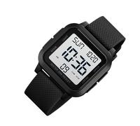Sport Watches for Men - Water-Resistant LED Display Backlight, Multifunction Digital Wristwatch | Durable Fitness Tracker for Outdoor Adventures Running Diving Training Daily Work Travel Activities
