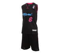 Sport Zone Miami Heat Basketball Set Black Kids, Black, 12 Years