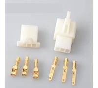 SPORTARC 10 Sets 2.8mm Automotive Connector Kit 3 Pin Automotive Electrical Wire Connectors Kit for Motorcycle Motorbike Car Truck Scooter Boats