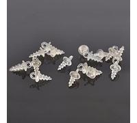 SPORTARC 100pcs Boilies Stop Bait Screws Carp Terminal End Tackle for CHOD Hair Rig Accessory