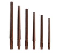 SPORTARC 1PCS/6PCS Taper Reamer Set, 1:50 Conical Degree Sharp Manual Pin Taper Shank Hand Reamer 3/4/5/6/8/10mm, Morse Taper Reamer