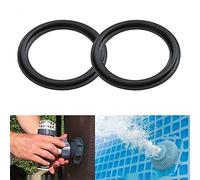 SPORTARC 2PCS Seal for the Diver Valve For Intex 10745 Replacement Part for Swimming Pool Step Rubber Washer