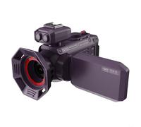 SPORTARC 4K UHD Digital WiFi Camera Recorder, Lightweight Cam-corder Video Camera With 50X Zoom & 53MP Compatible For MICROSD Storage for MEDIA(Purple)