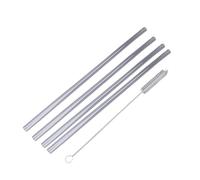 SPORTARC 5 Pack Replacement Straws for ThermoFlask 40oz, Tritan Water Cup Straw with Cleaning Brush, BPA Free, Transparent