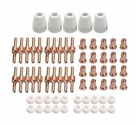 SPORTARC 65pcs PT-31 Plasma Cutter Electrode Tips Set for Parkside Cutting Torch Parts