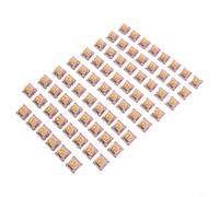 SPORTARC 70pcs Pre-lubed Silent Linear Switches for Outemu V2 for v3-5Pin Quiet Gaming Keyboard Upgrade with Smooth Keystroke for TKL Setup Lime Green Peach(C)