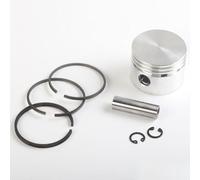 SPORTARC Air Compressor Piston, Piston Rings Kit, Air Parts, for 42/47/48/51/65mm Cylinders, Metal Replacement Set with Pin and Circlips, 7 Pieces