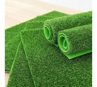 SPORTARC Artificial Grassland, Grass Turf Fake Moss Rug Mats, Artificial Grassland Simulation Moss Lawn Fake Green Mat Carpet Landscape(50 * 100cm)