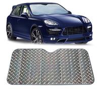 SPORTARC Car Sun Shade, Windshield Cover, Reflective Visor, Foldable Design, Blocks Heat, 130x60cm, Fit for UK Cars
