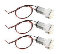 SPORTARC DC Diaphragm Pump, Mini Water Pump, 5V Air Pump, High Suction, 40KPa Vacuum, 0.6L/min Flow, Brass, for DIY Projects, 3 Pack