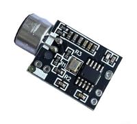 SPORTARC Dual Channel for fm Transmitter Module Wireless Mic Sensor for DIY Electronic Kits Voice Recording Projects DC2.4-4.3V 2.3x1.6cm